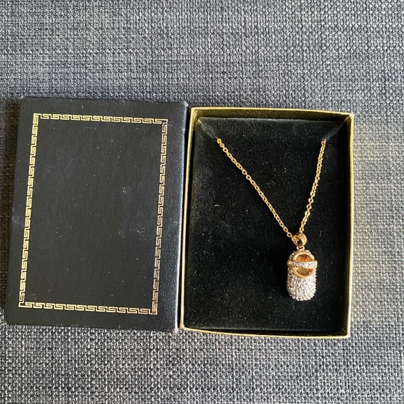 New In Box Crystal Shoe Pendant - Picture 1 of 5
